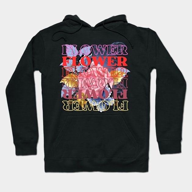 Flower movies Hoodie by Funnysart